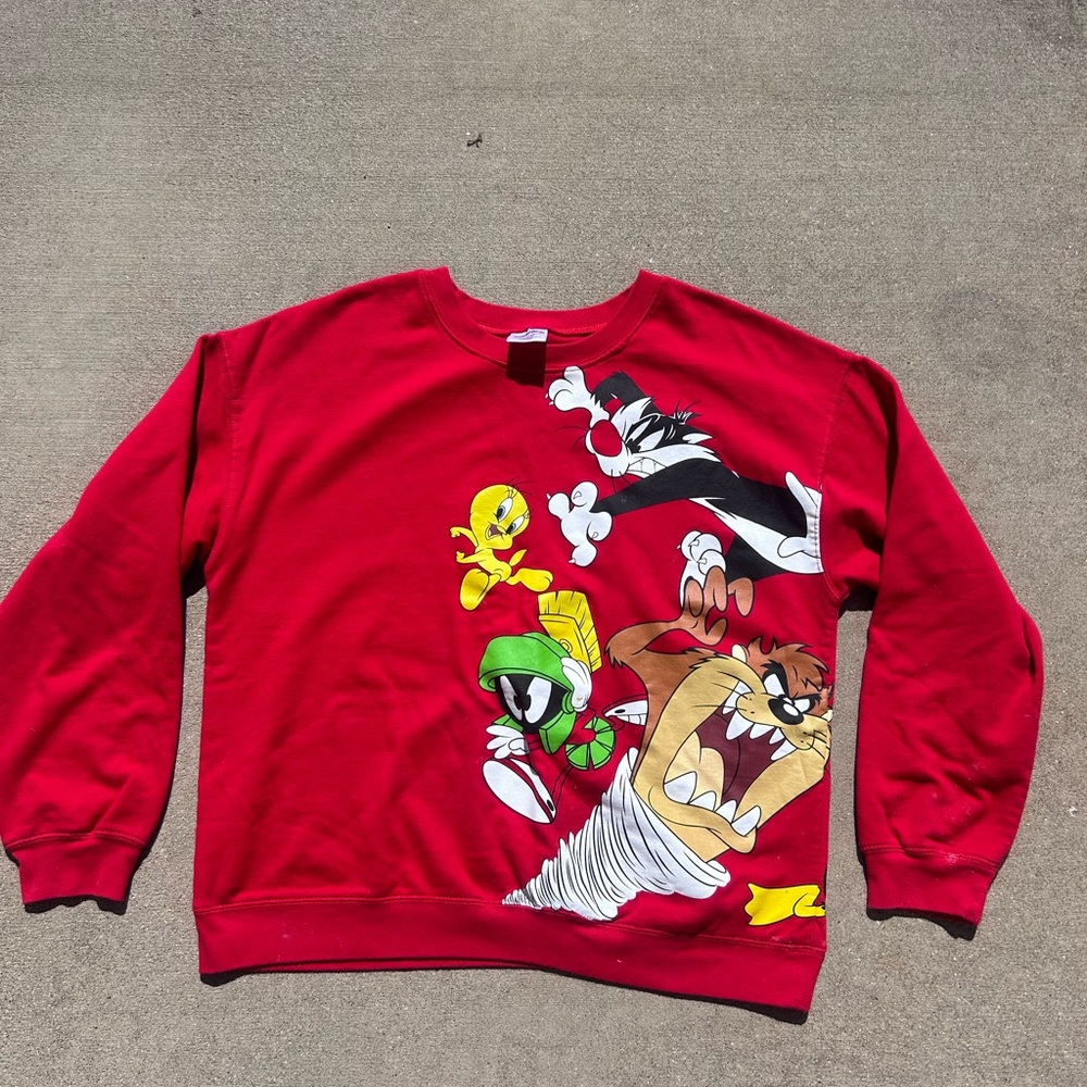 Loony Tunes cartoon crewneck